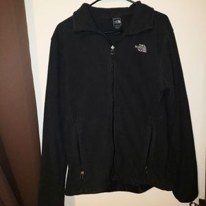 North Face Mens Black Fleece Jacket